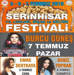 13.Serinhisar Leblebi Bıçak ve Kültür Festivali 2019