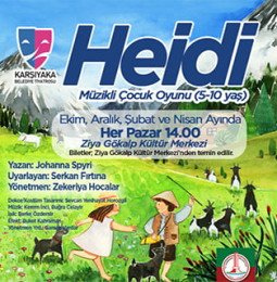 Heidi Müzikli Çocuk Oyunu – Her Pazar | Ziya Gökalp Kültür Merkezi