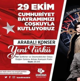 Yeni Türkü Bandırma Cumhuriyet Konseri – 29 Ekim 2020