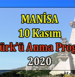 Manisa 10 Kasım Atatürk’ü Anma Günü Programı 2020