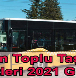 Afyon Toplu Taşıma Ücretleri 2021 Güncel