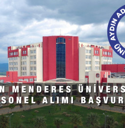 Adnan Menderes Üniversitesi Personel Alımı Başvurusu 2022