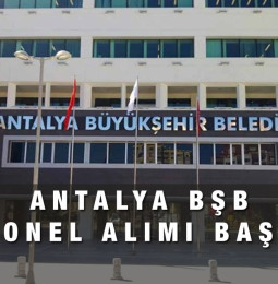 Antalya BŞB Personel İşçi Alımı Başvuru 2022