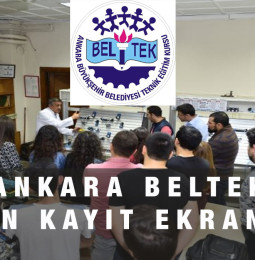 Ankara BELTEK Kursları Ön Kayıt Başvuru Formu 2022