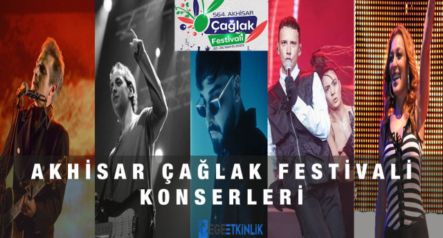 Akhisar Çağlak Festivali Konserleri 2023