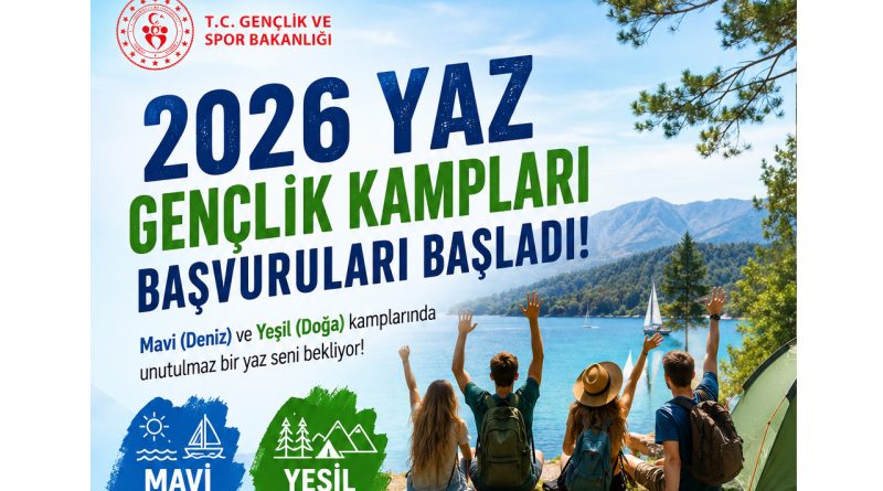 2026 Yaz Gençlik Kampları Başvuruları Başladı! GSB Ücretsiz Deniz ve Doğa Kampları İçin Son Tarih Açıklandı