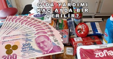 Gıda Yardımı Kaç Ayda Bir Verilir?