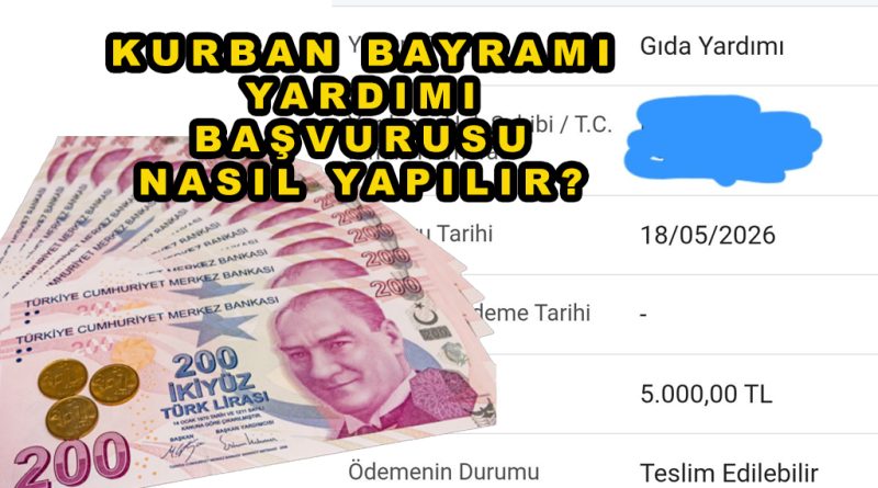 Kurban Bayramı Yardım Başvurusu Nasıl Yapılır?