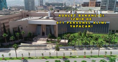İzmir’e Dev Kamu İstihdamı: Adalet Bakanlığı 471 Personel Alımı Yapacak! Başvuru Ekranı Açıldı İzmir’e Dev Kamu İstihdamı: Adalet Bakanlığı 471 Personel Alımı Yapacak! Başvuru Ekranı Açıldı