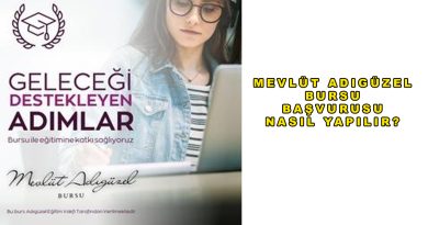 Mevlüt Adıgüzel Bursu Başvurusu Nasıl Yapılır? (9 Ay Boyunca Kesintisiz Destek)