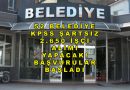 52 İlde Belediyelerden KPSS Şartsız 2.650 İşçi Alımı! Başvurular Başladı