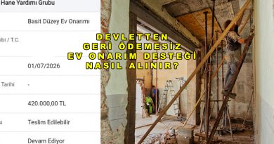 Devletten Geri Ödemesiz Ev Onarım Desteği Nasıl Alınır? 2026