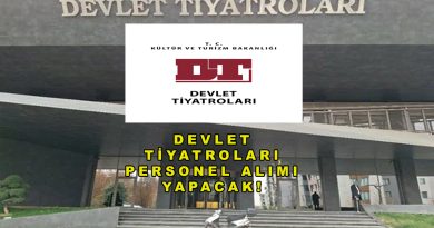 Devlet Tiyatroları Personel Alımı Yapacak! Başvurular başladı