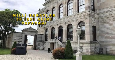 Milli Saraylar 38 Sürekli İşçi Alımı Yapacak! 2026