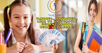 Nesil Vakfı Bursu Başvuru Formu 2026 (İlkokul, ortaokul, lise, üniversite)