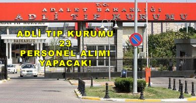 Adli Tıp Kurumu 23 Personel Alımı Yapacağını Duyurdu!