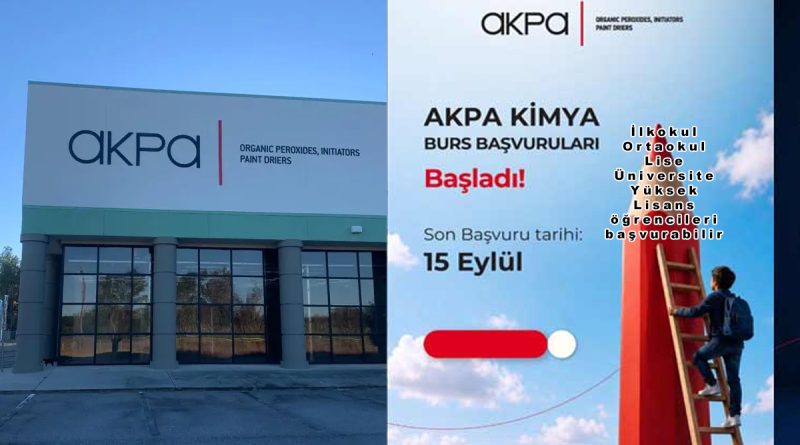 AKPA Kimya Burs Başvuru Şartları ve Formu 2026 – 2027