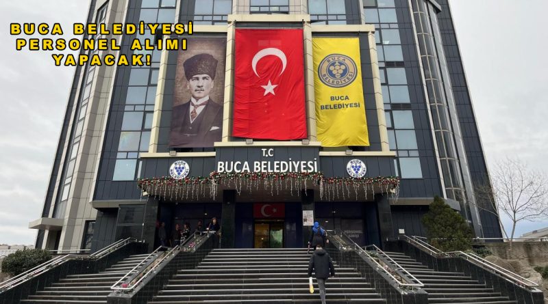 Buca Belediyesi 20 Personel Alacak! Başvurular Başladı