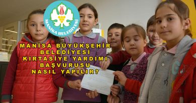 Manisa Büyükşehir Belediyesi Kırtasiye Yardımı Başvurusu Nasıl Yapılır?