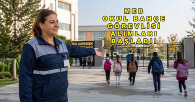 Okul Bahçe Görevlisi Alımı Başvuruları Başladı! 2026 Okul Bahçe Görevlisi Alımı Başvuruları Başladı! 2026