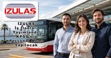 İZULAŞ İş İlanları Yayımlandı! KPSS’siz Personel Alımı Yapılacak