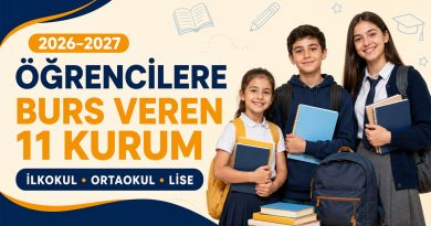 İlkokul, Ortaokul ve Lise Öğrencilerine Burs Veren 11 Kurum! 2026-2027 Başvuru Tarihleri