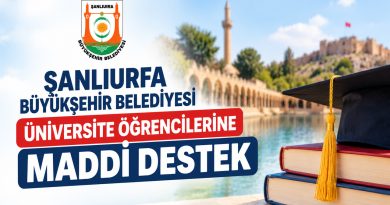 Şanlıurfa Büyükşehir Belediyesi Üniversite Öğrencilerine Eğitim Desteği Başladı! Başvuru Formu Açıldı