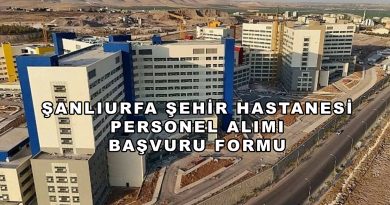 Şanlıurfa Şehir Hastanesi Personel Alımı Başvuru Formu 2026 Şanlıurfa Şehir Hastanesi Personel Alımı Başvuru Formu 2026