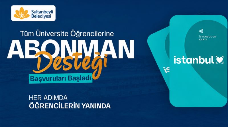 Sultanbeyli Belediyesi Abonman Desteği Başvuru Formu 2026