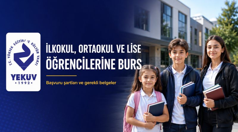 İstanbul’daki İlkokul, Ortaokul ve Lise Öğrencilerine YEKÜV Bursu! Başvuru Nasıl Yapılır?