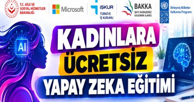 7 İlde Kadınlara Ücretsiz Yapay Zekâ Eğitimi: Başvuru Formu Açıldı