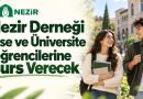 Nezir Derneği Lise ve Üniversite Öğrencilerine Burs Verecek!