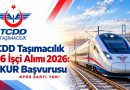 TCDD Lise Mezunu166 İşçi Alımı 2026: KPSS Şartı Yok