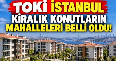 TOKİ İstanbul Kiralık Konutların Mahalleleri Belli Oldu! İşte 1.071 Konutun Yerleri ve Kira Fiyatları